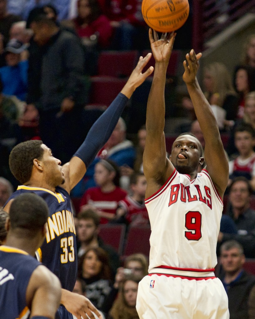 Luol Deng has emerged as the Bulls' go-to-guy. (Wiki Media)