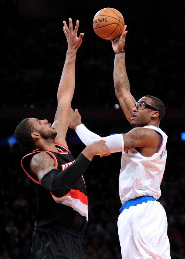 Amar'e has to be willing to accept a new role with the Knicks. (AP)